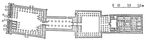 Зодчие Аменхотеп Младший, Гори, Сути, Бекенхонсу. 15—13 вв. до н. э. Храм Амона-Ра в Луксоре. План храмового комплекса. 13—15 вв. до н. э.