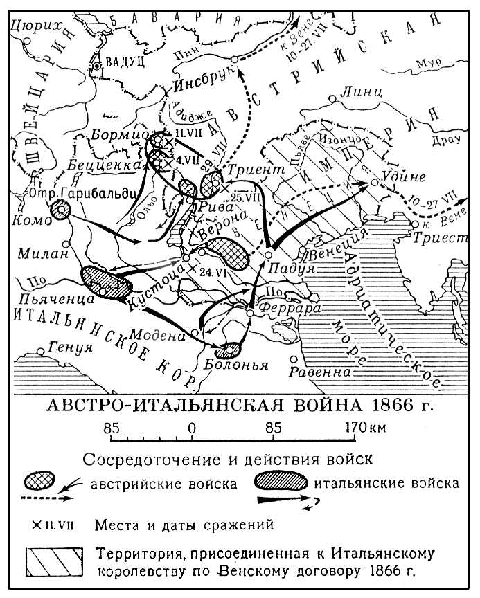 Австро-итальянская война 1866