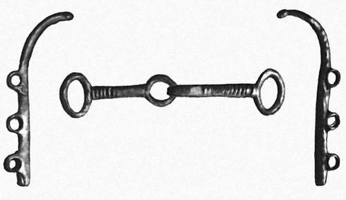 Бронзовые удила и псалии