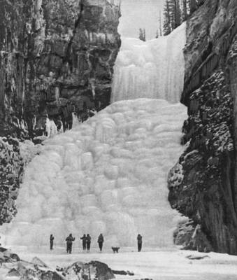 Водопад на р. Гутара (СССР)