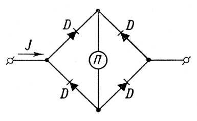 Выпрямительный электроизмерительный прибор (схема)