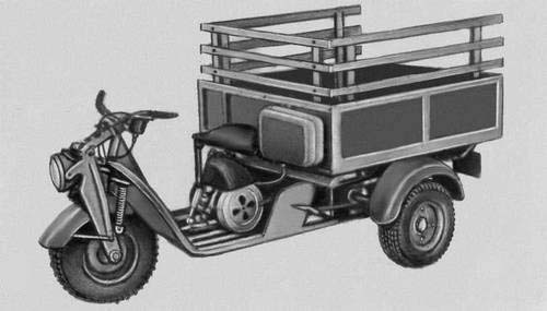 Грузовой мотороллер