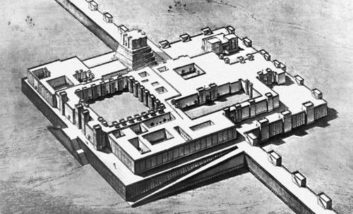 Дворец Саргона II в цитадели Дур-Шаррукина