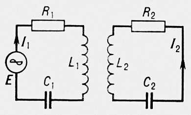 Два связанных электрических контура