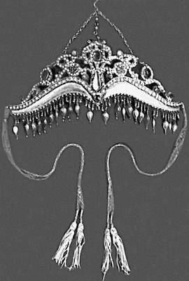 Женский головной убор (Таджикская ССР)