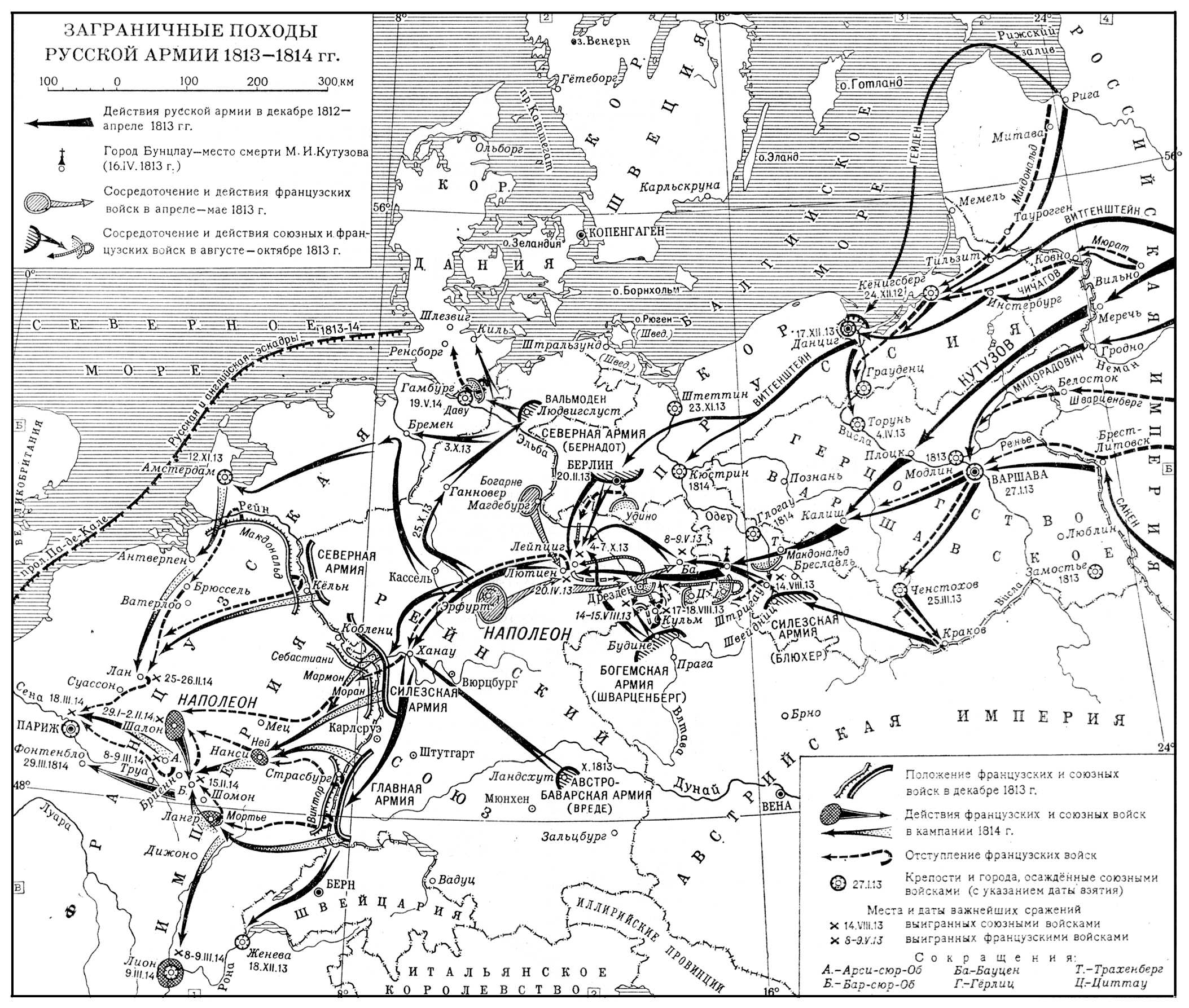 Заграничные походы русской армии 1813—14 гг.