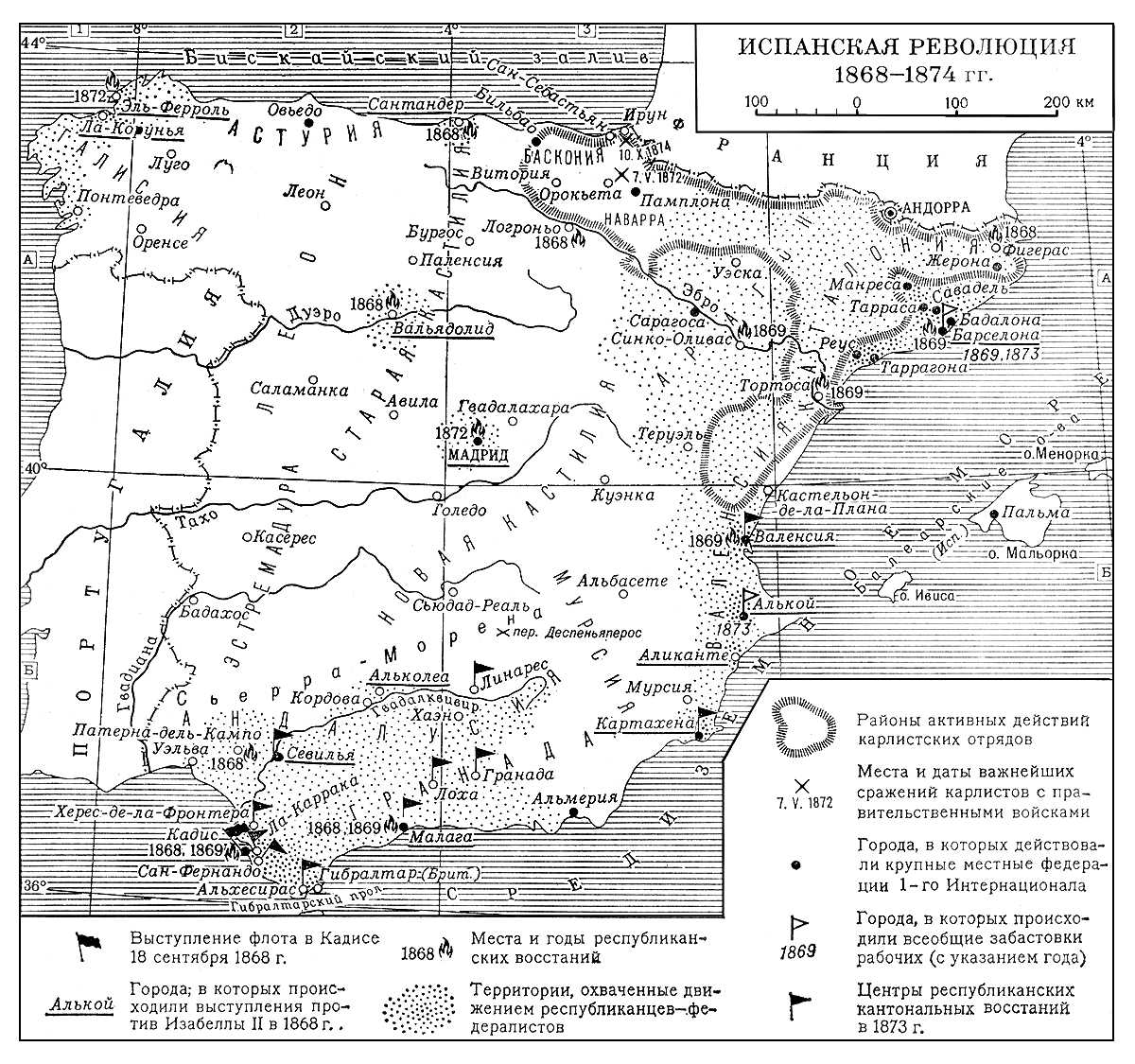 Испанская революция 1868-1874 гг.