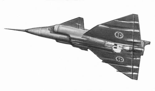 Истребитель SAAB-37 «Вигген» (Швеция)