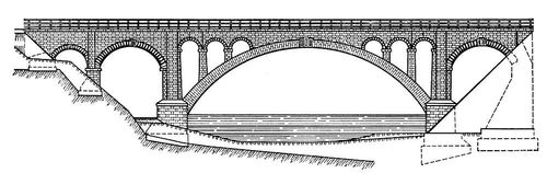 Каменный ж/д мост