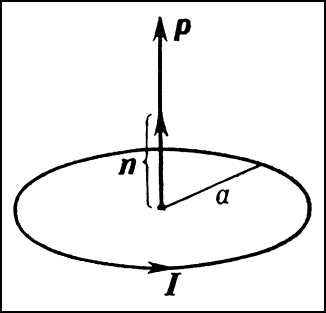 Магнитный момент кругового тока