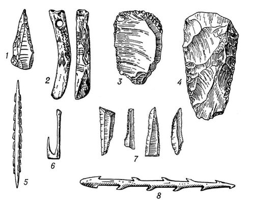 Мезолит. Предметы