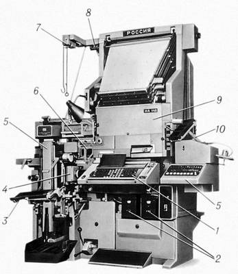 Наборный строкоотливной автомат НА-140