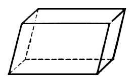 Параллелепипед. Рис.
