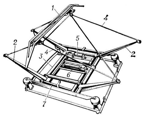 Пантограф электровоза