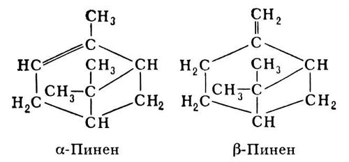 Пинены. Рис.