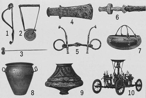 Предметы гальштатской культуры