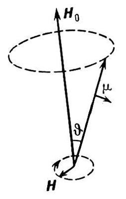 Прецессия магнитного момента