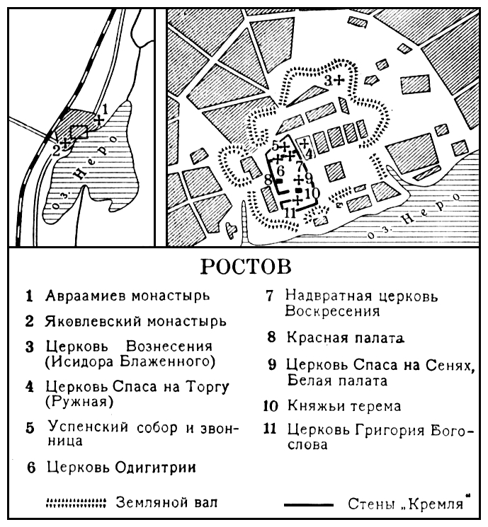 Ростов. План города