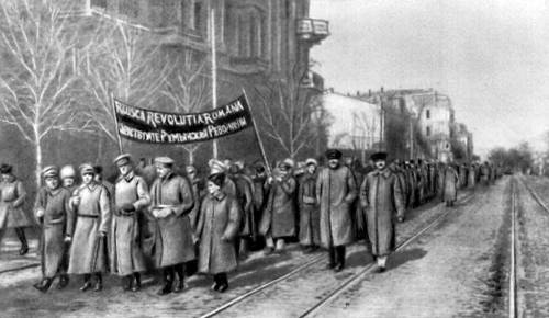 Румынский батальон в Одессе. 1918