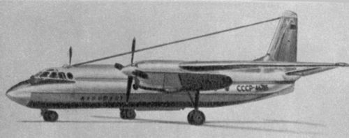 Самолет Ан-24