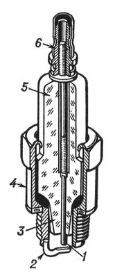 Свеча зажигания. Рис.