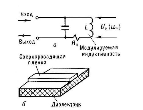 Схема сверхпроводящего усилителя