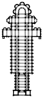 Т.н. 3-я церковь в Клюни (Франция)