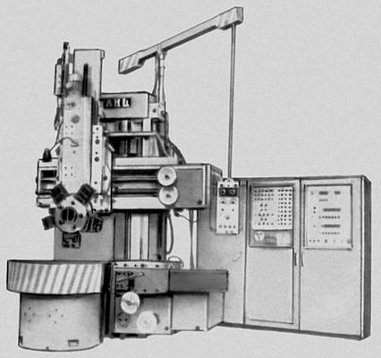 Токарно-карусельный одностоечный станок с ЧПУ