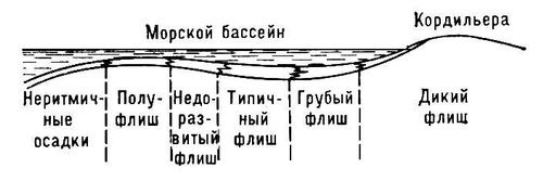 Флиш в ряду смежных образований