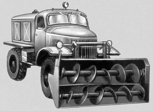Шнеко-роторный снегоочиститель