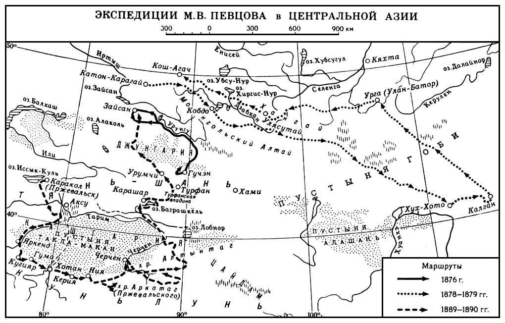 Экспедиции Певцова М. В.